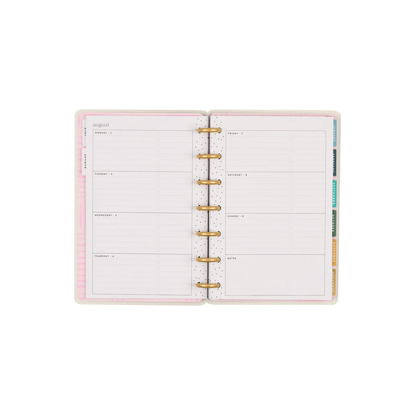 Me & My Big Ideas - 2026–2027 Floral Embrace Customizable Planner Mini Horizontal Layout - 12 Months