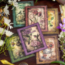 Poppy Crafts Burnt Edge Scrap Paper Pack - Garden of Memories 3 - 50pcs