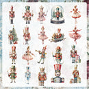 Poppy Crafts Festive Sticker Pack - The Nutcracker