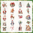 Poppy Crafts Festive Sticker Pack - Christmas Delights