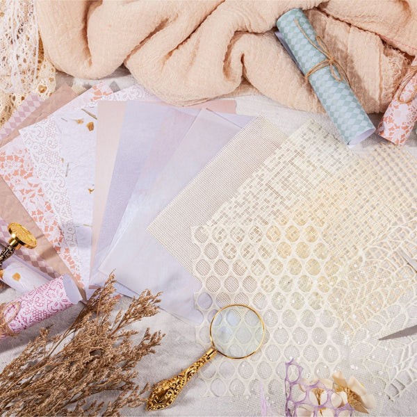 Poppy Crafts Retro Collection - Material Pack - Iris*