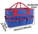 Universal Crafts Multi-Pocket Craft Caddy - Blue