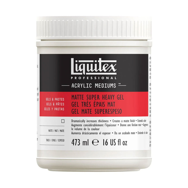 Liquitex Professional Matte Super Heavy Gel Medium 473ml