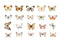 Poppy Crafts Butterfly Nature Sticker Pack - Neutral