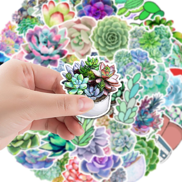 Poppy Crafts Sticker Set - Succulents*