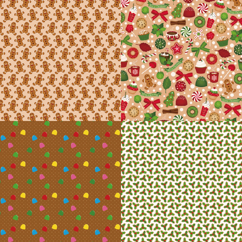 Poppy Crafts 6"x6" Christmas Collection Paper Pack