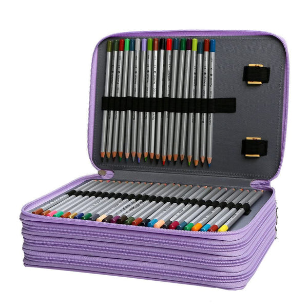 Poppy Crafts Pencil Case - Purple