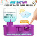 Universal Crafts Paint Brush Cleaner Rinse Cup - Purple