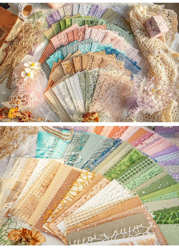 Poppy Crafts Retro Collection - Material Pack - Cloud Mist*