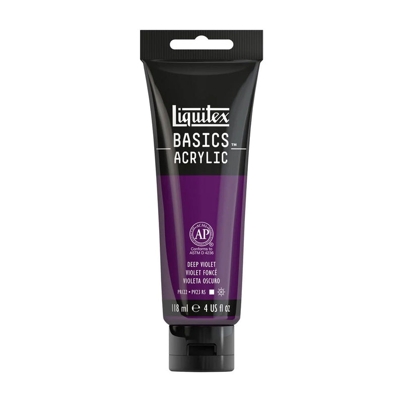 Liquitex Basics Acrylic Paint 118ml - Deep Violet