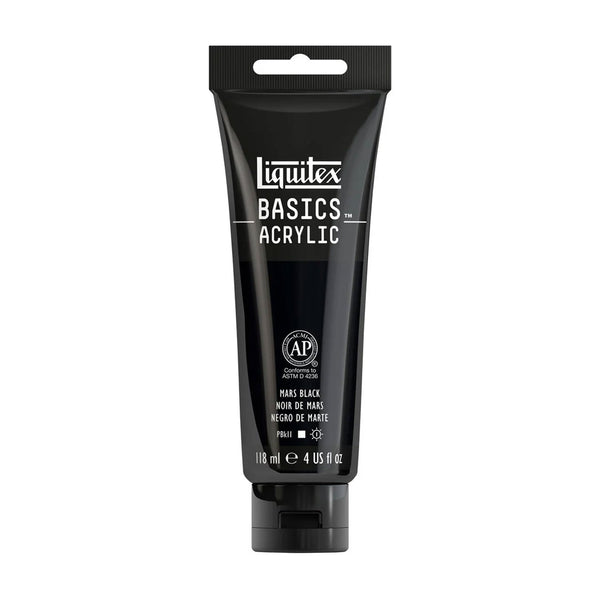 Liquitex Basics Acrylic Paint 118ml - Mars Black