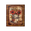Poppy Crafts Burnt Edge Scrap Paper Pack - Garden of Memories 6 - 50pcs