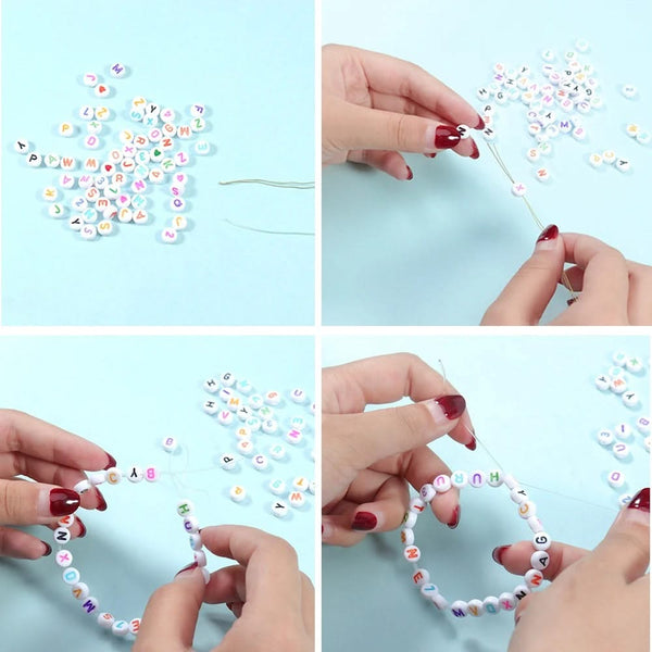 Poppy Crafts Alphabet Bead Kit
