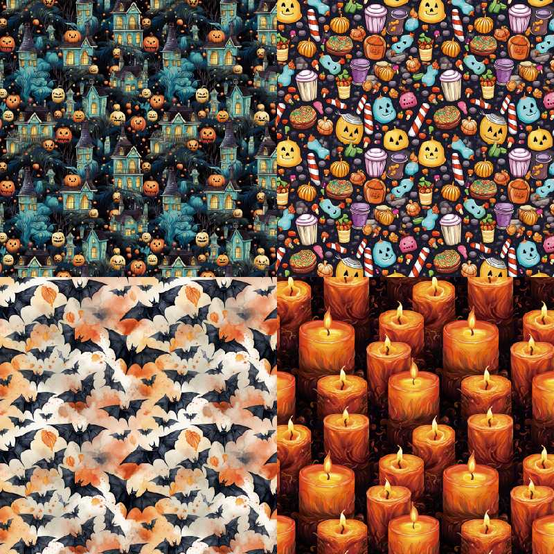 Poppy Crafts 6"x6" Halloween Collection Paper Pack