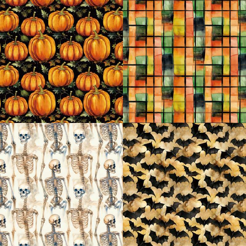 Poppy Crafts 6"x6" Halloween Collection Paper Pack