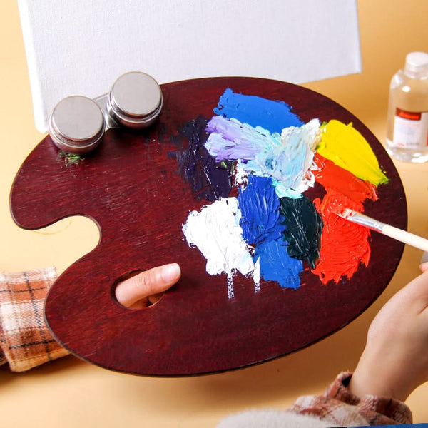 Universal Crafts Paint Palette - Dark Wood - 30cm x 40cm