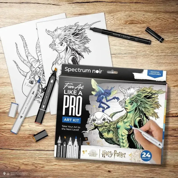Spectrum Noir Fan Art Like A Pro Art Kit Magical Creatures*