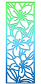 Poppy Crafts Cutting Dies #866 - Oriental Lilies Panel