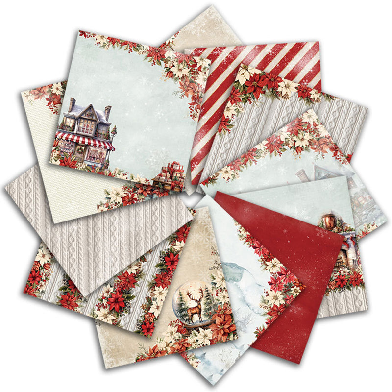 Poppy Crafts 6"x6" Christmas Collection Paper Pack