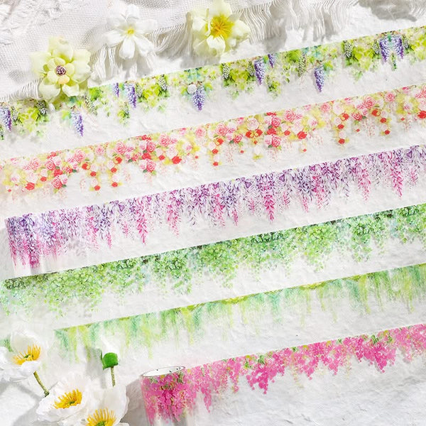 Poppy Crafts Floral Sticker Roll - Purple Mist