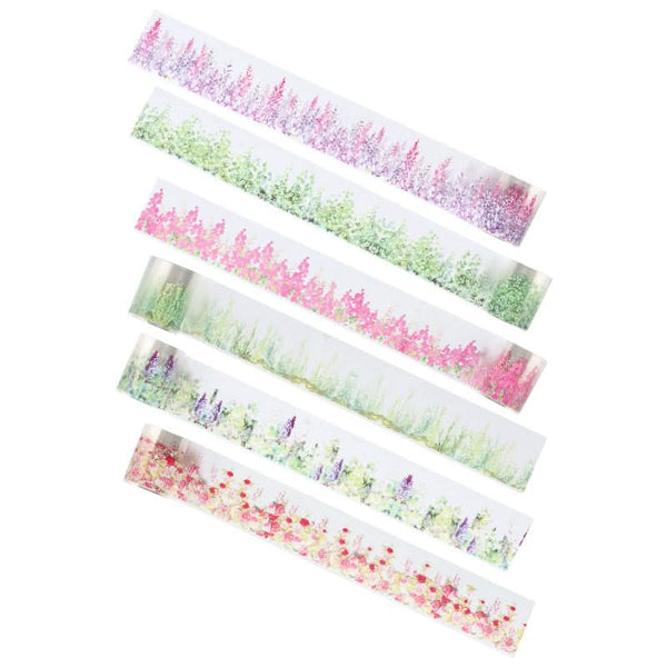 Poppy Crafts Floral Sticker Roll - Purple Mist