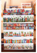 Poppy Crafts Bookshelf Sticker Roll - Watercolour