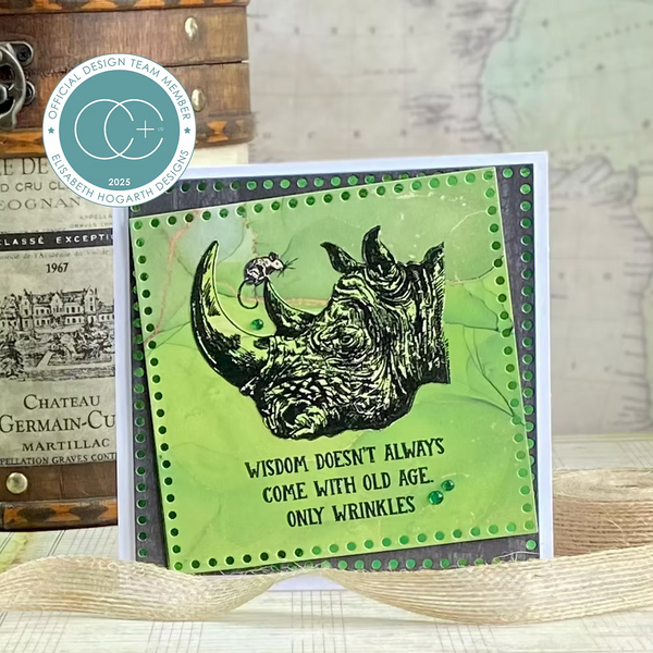 Craft Consortium Photopolymer Stamp set Wisdom, Oliver's Adventures