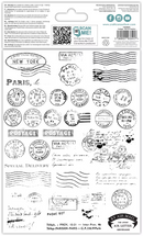 Craft Consortium The Collector - Postage - Rub on Transfers