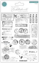 Craft Consortium The Collector - Postage - Rub on Transfers