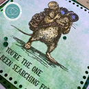 Craft Consortium Photopolymer Stamp set Searching, Oliver's Adventures
