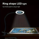 Universal Crafts LED Magnifying Lamp - White