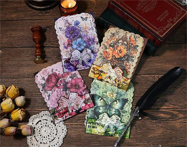 Poppy Crafts Garden Scrap Paper Pack - Spring Buds