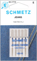 Schmetz Jean & Denim Machine Needles Size 16/100 5/Pkg*