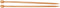 ChiaoGoo Single Point Dark Patina Knitting Needles 9" Size 13/9mm