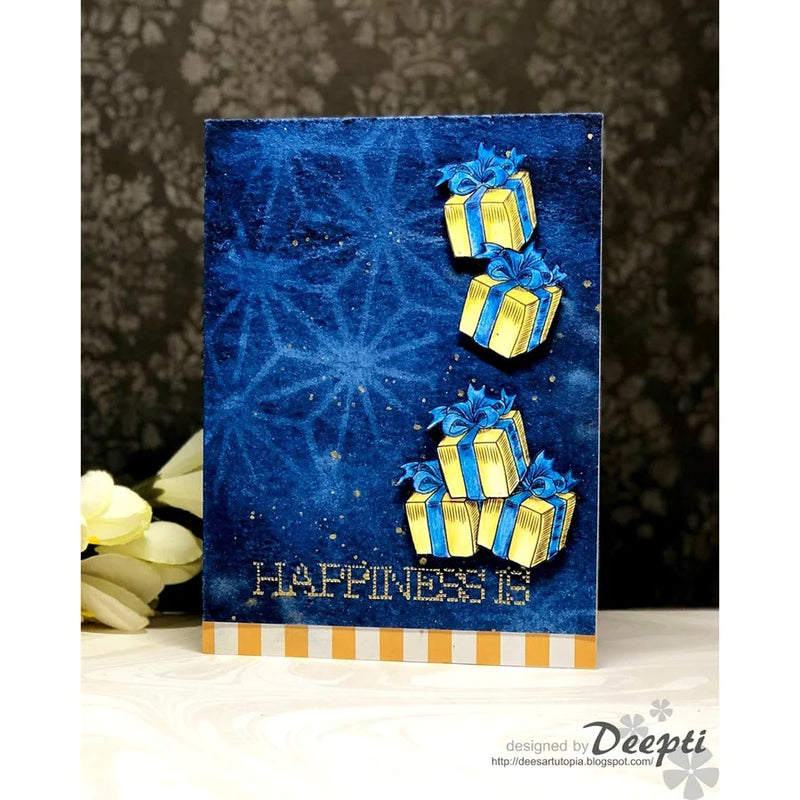 Spellbinders Die & Stamp Set - Designer Series - Happiness