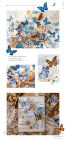 Poppy Crafts Butterfly Nature Sticker Pack - Orange