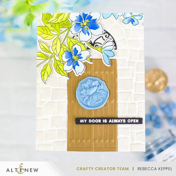 Altenew Haze Blue Wax Beads