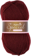 Stylecraft Special DK Premium Acrylic Yarn 100g - Burgundy