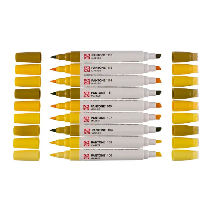 Talens Pantone Marker Set - 9 Pack - Yellow*