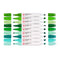 Talens Pantone Marker Set - 9 Pack - Green*