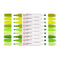 Talens Pantone Marker Set - 9 Pack - Green Yellow*