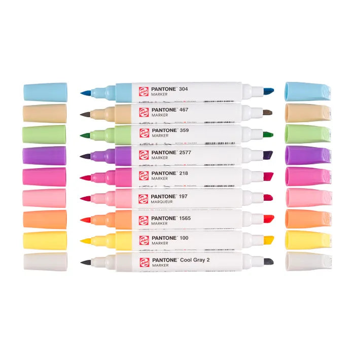 Talens Pantone Marker Set - 9 Pack - Pastel*