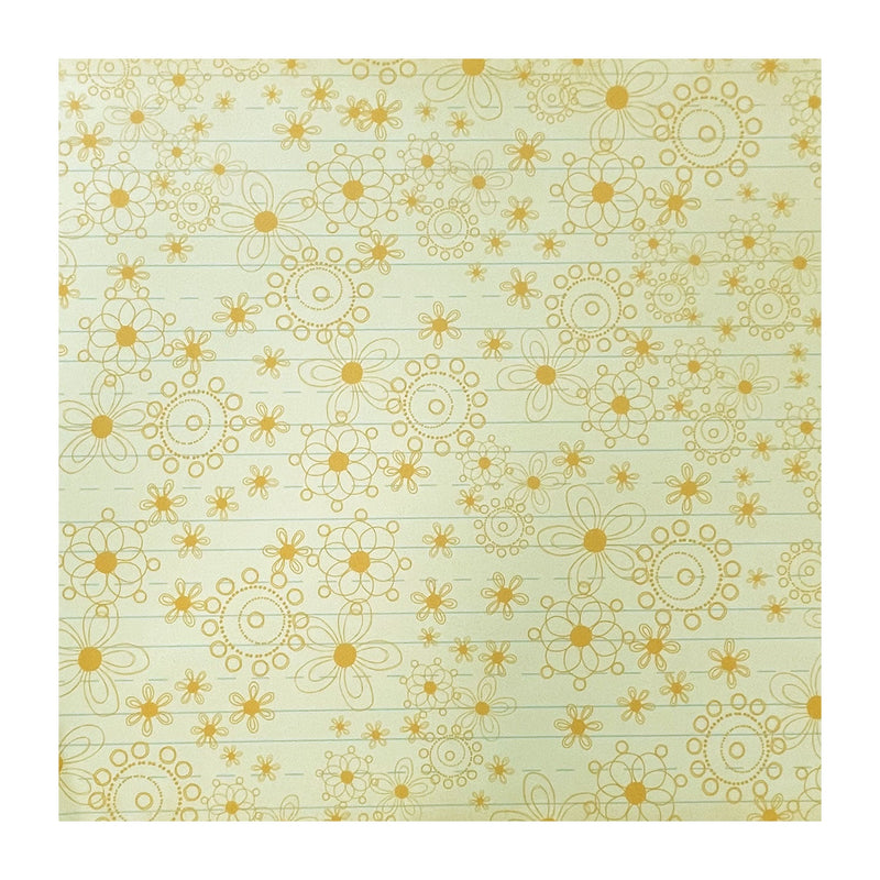 Sassafras Lass 12"x 12" Single Sheet Paper - Daydream - Buttercup