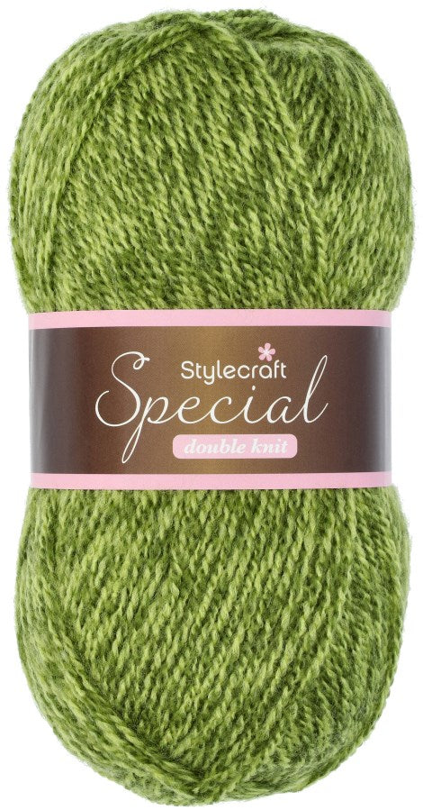 Stylecraft Special DK Premium Acrylic Yarn 100g - Greengage Mix