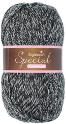 Stylecraft Special DK Premium Acrylic Yarn 100g - Charcoal Mix