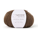 Rowan Mode Alpaca Wool Everyday Luxury Yarn - Walnut