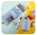 Universal Crafts Yarn & Crochet Kit - Blue Gingham*