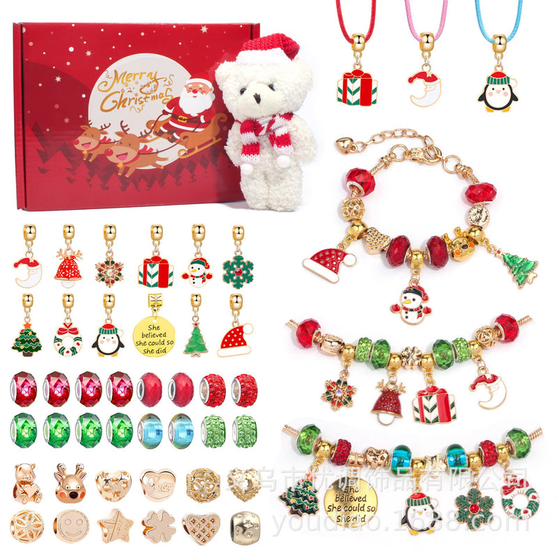 Poppy Crafts Luxury Jewellery Making Kit - Christmas Collection