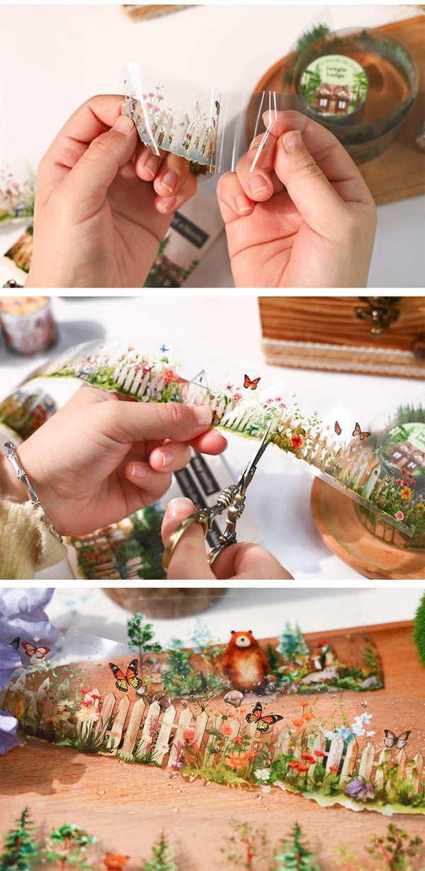 Poppy Crafts Sticker Roll - Mushroom Notes