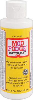 Plaid Mod Podge Sealer Matte Finish 4oz